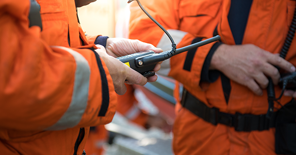 Emergency service workers