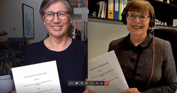 Nerida O'Loughlin and Judi Jones