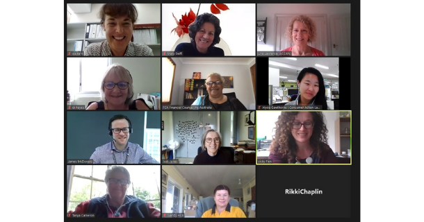 Consumer Panel members meet virtually
