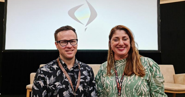 Assistant Ombudsman James McDonald and Assistant Ombudsman Belinda Taneski