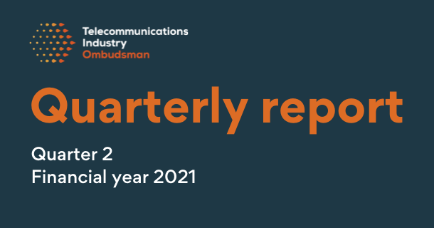 Quarterly report - Q2 Financial Year 2021