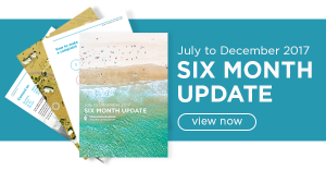 July to December 2017 six month update released today