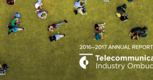 2016-2017 Annual Report for the Telecommunications Industry Ombudsman